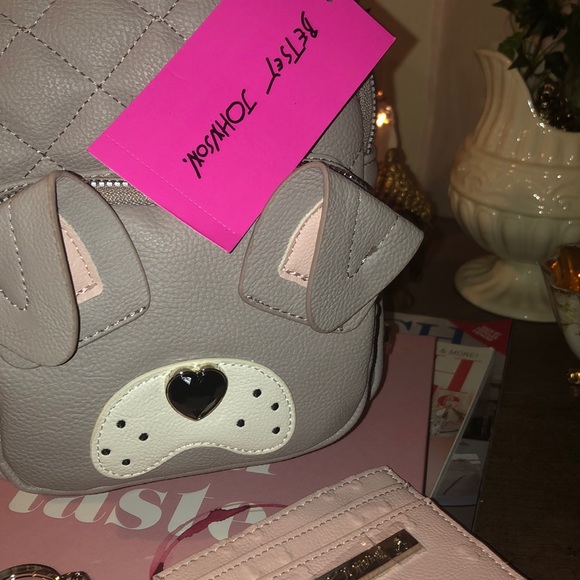 NWT Betsy Johnson backpack and card case gift set - Picture 4 of 8